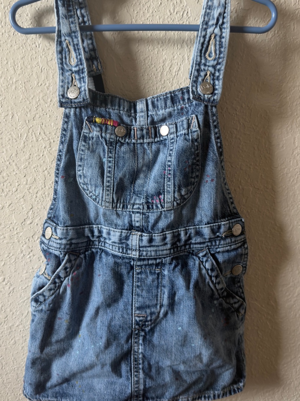 Polo Ralph Lauren Denim Overall Dress
